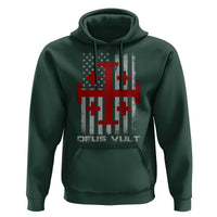 Catholic Knight Templar Crusader Cross Hoodie Knight Templar Patriotic American Flag