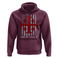 Catholic Knight Templar Crusader Cross Hoodie Knight Templar Patriotic American Flag