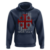 Catholic Knight Templar Crusader Cross Hoodie Knight Templar Patriotic American Flag