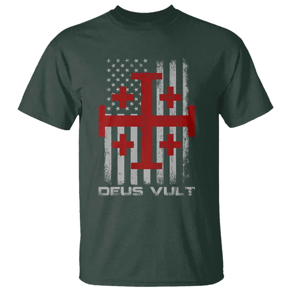 Catholic Knight Templar Crusader Cross T Shirt Knight Templar Patriotic American Flag