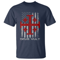 Catholic Knight Templar Crusader Cross T Shirt Knight Templar Patriotic American Flag