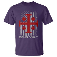 Catholic Knight Templar Crusader Cross T Shirt Knight Templar Patriotic American Flag