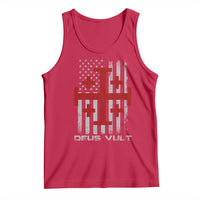Catholic Knight Templar Crusader Cross Tank Top Knight Templar Patriotic American Flag