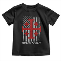 Catholic Knight Templar Crusader Cross Toddler T Shirt Knight Templar Patriotic American Flag