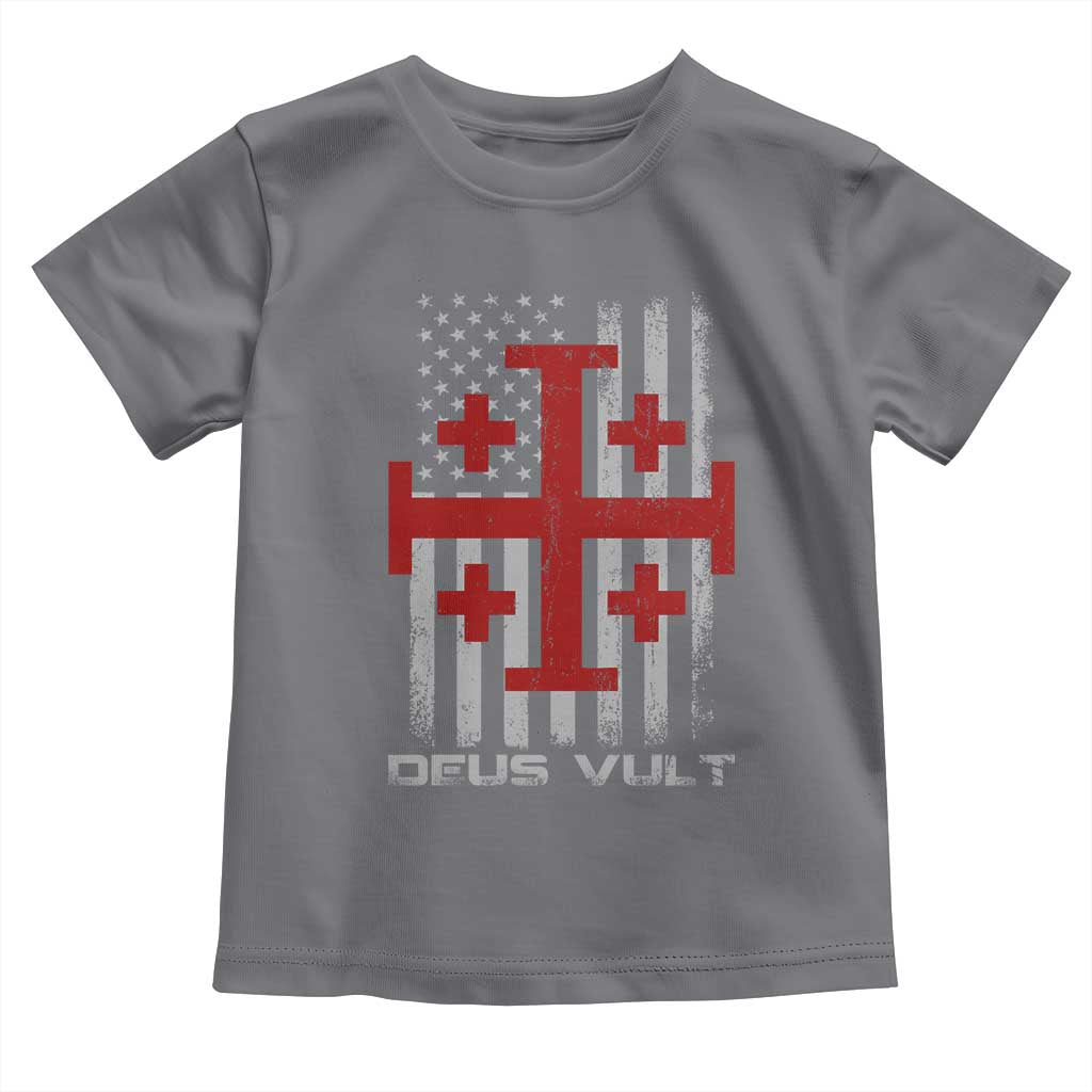 Catholic Knight Templar Crusader Cross Toddler T Shirt Knight Templar Patriotic American Flag