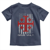 Catholic Knight Templar Crusader Cross Toddler T Shirt Knight Templar Patriotic American Flag