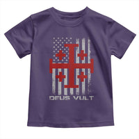 Catholic Knight Templar Crusader Cross Toddler T Shirt Knight Templar Patriotic American Flag