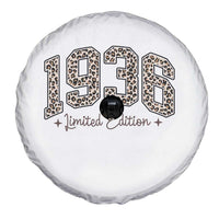1936 Retro Birthday Spare Tire Cover 90 Year Old Leopard 90th Birthday Gifts For Women