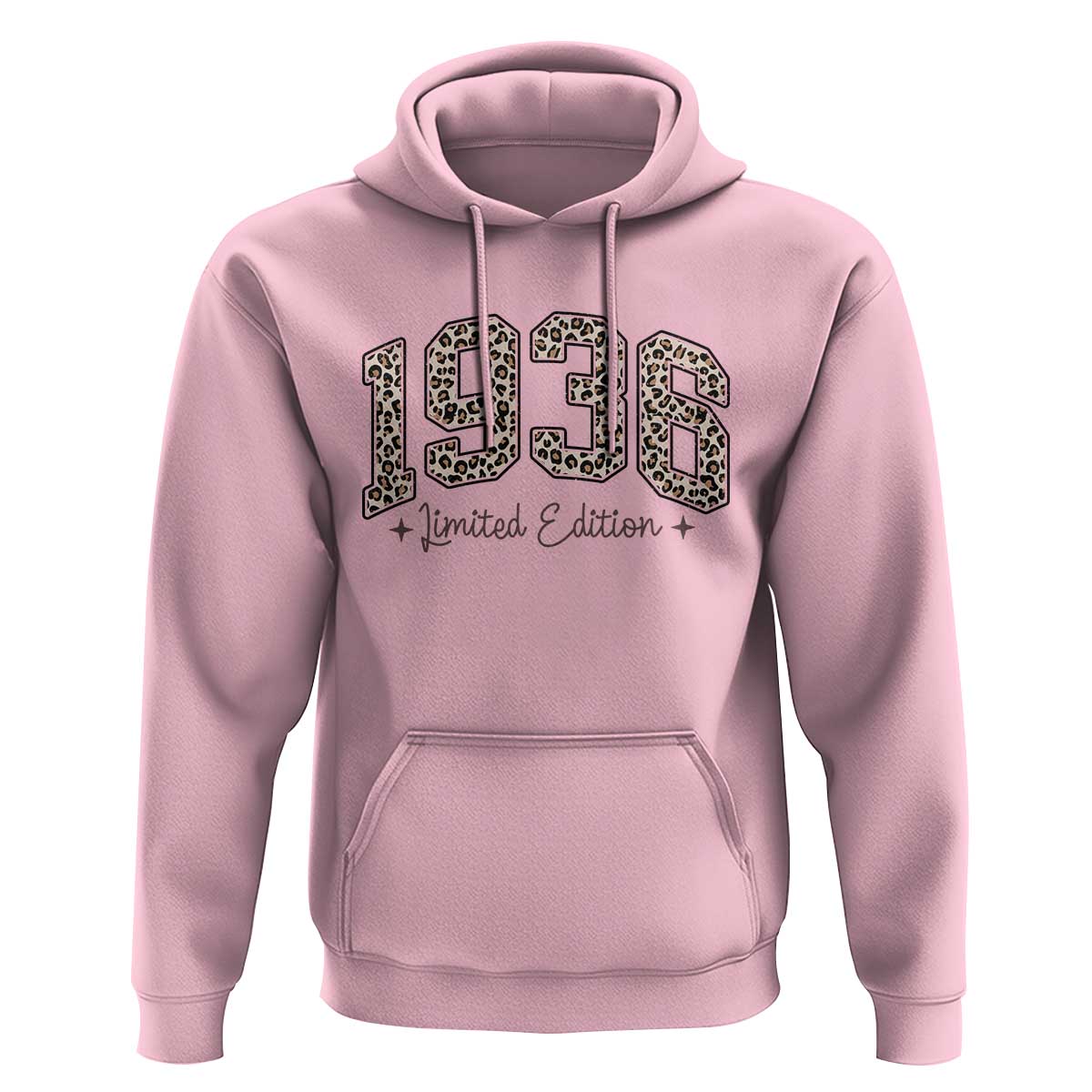 1936 Retro Birthday Hoodie 90 Year Old Leopard 90th Birthday Gifts For Women