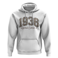 1936 Retro Birthday Hoodie 90 Year Old Leopard 90th Birthday Gifts For Women