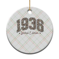 1936 Retro Birthday Ceramic Ornament 90 Year Old Leopard 90th Birthday Gifts For Women