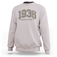 1936 Retro Birthday Sweatshirt 90 Year Old Leopard 90th Birthday Gifts For Women
