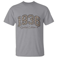 1936 Retro Birthday T Shirt 90 Year Old Leopard 90th Birthday Gifts For Women