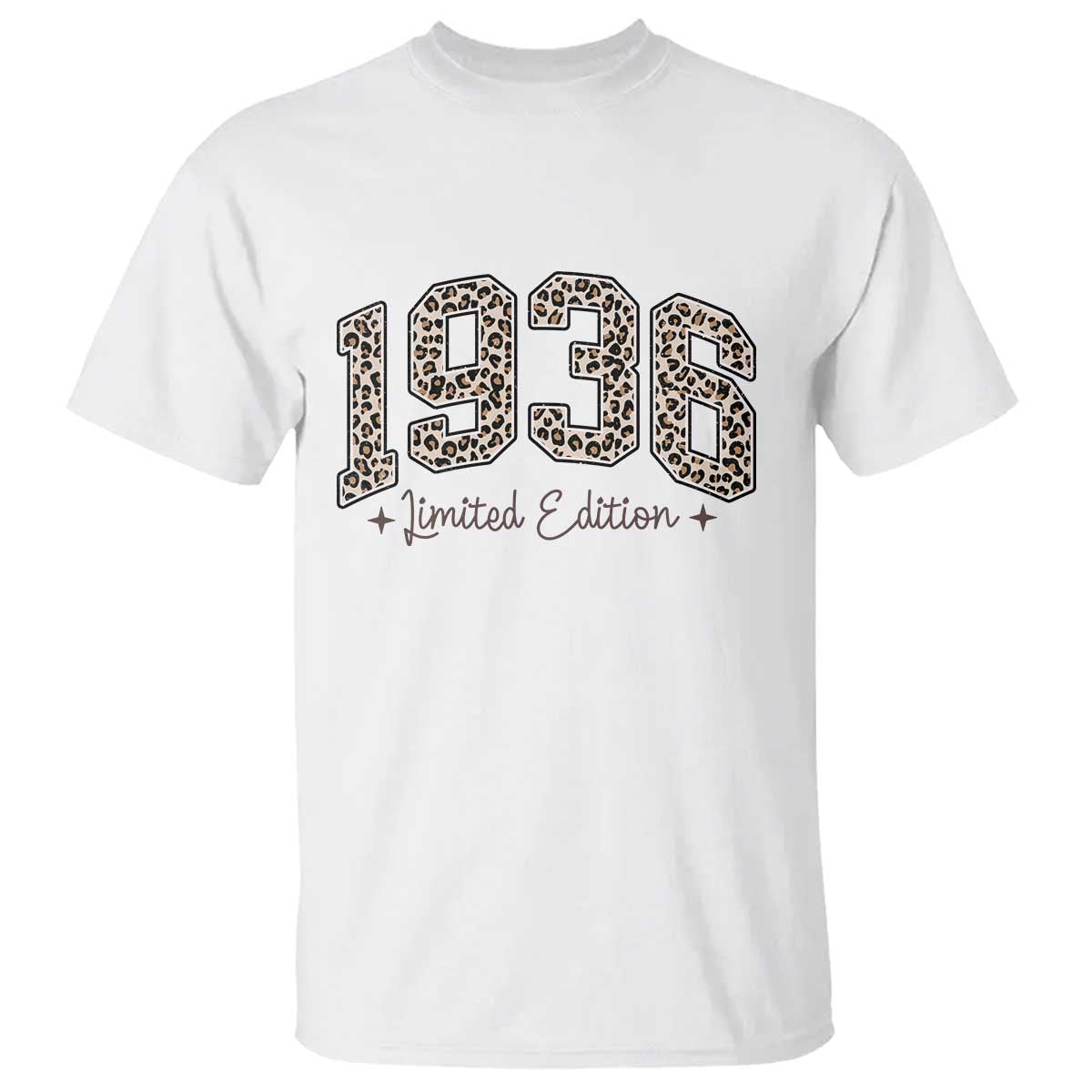 1936 Retro Birthday T Shirt 90 Year Old Leopard 90th Birthday Gifts For Women