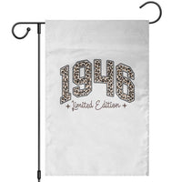 1946 Retro Birthday Garden Flag 80 Year Old Leopard 80th Birthday Gifts For Women
