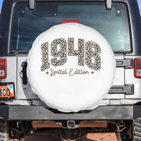 1946 Retro Birthday Spare Tire Cover 80 Year Old Leopard 80th Birthday Gifts For Women