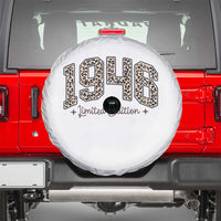 1946 Retro Birthday Spare Tire Cover 80 Year Old Leopard 80th Birthday Gifts For Women