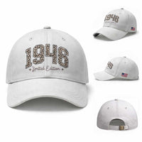 1946 Retro Birthday Baseball Cap 80 Year Old Leopard 80th Birthday Gifts For Women