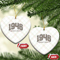 1946 Retro Birthday Ceramic Ornament 80 Year Old Leopard 80th Birthday Gifts For Women