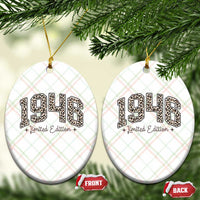 1946 Retro Birthday Ceramic Ornament 80 Year Old Leopard 80th Birthday Gifts For Women
