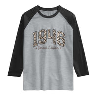 1946 Retro Birthday Raglan Shirt 80 Year Old Leopard 80th Birthday Gifts For Women