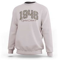 1946 Retro Birthday Sweatshirt 80 Year Old Leopard 80th Birthday Gifts For Women