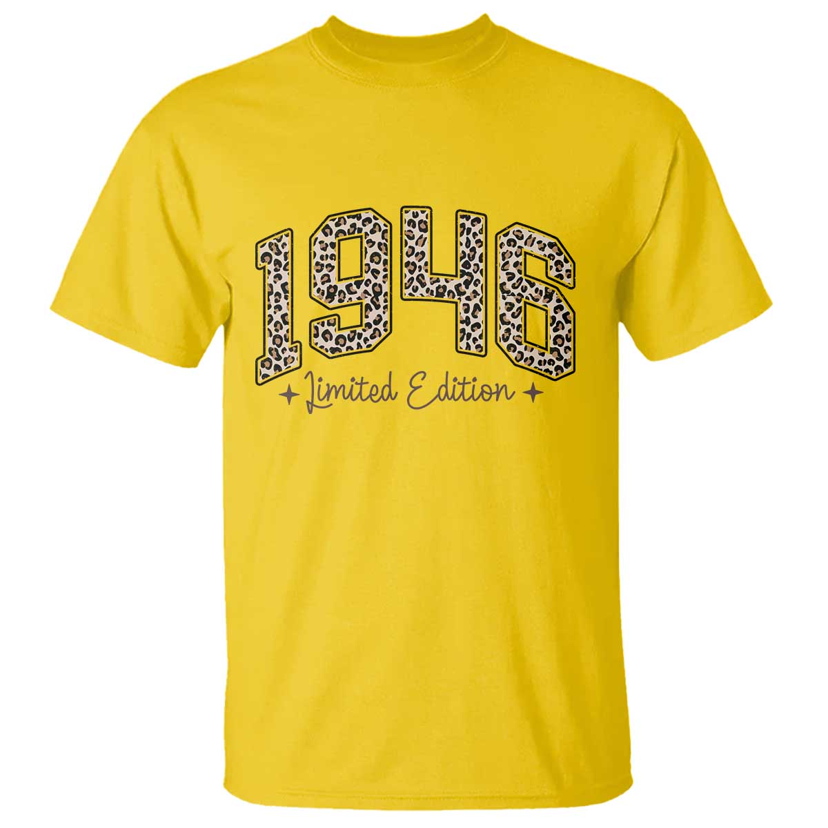 1946 Retro Birthday T Shirt 80 Year Old Leopard 80th Birthday Gifts For Women
