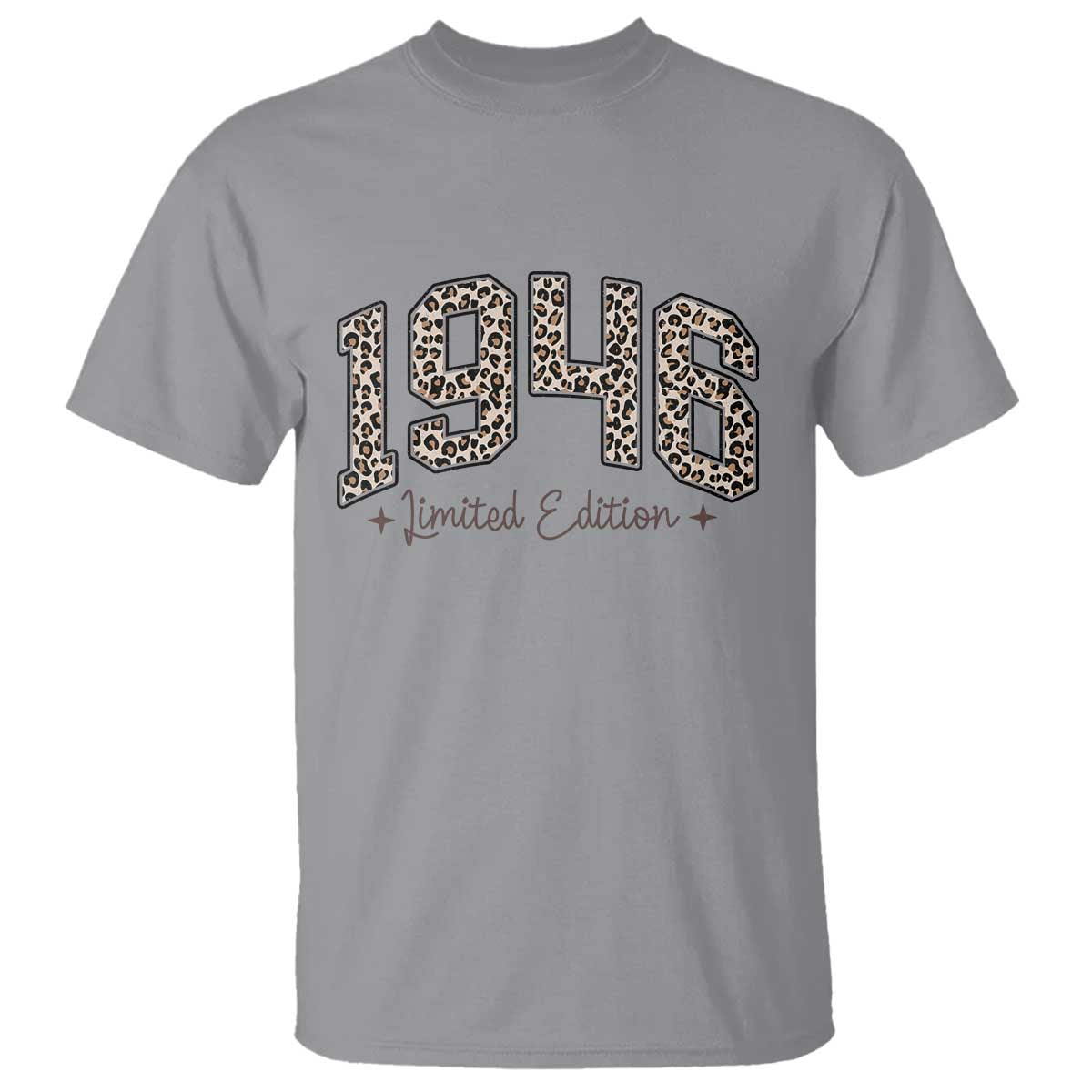 1946 Retro Birthday T Shirt 80 Year Old Leopard 80th Birthday Gifts For Women