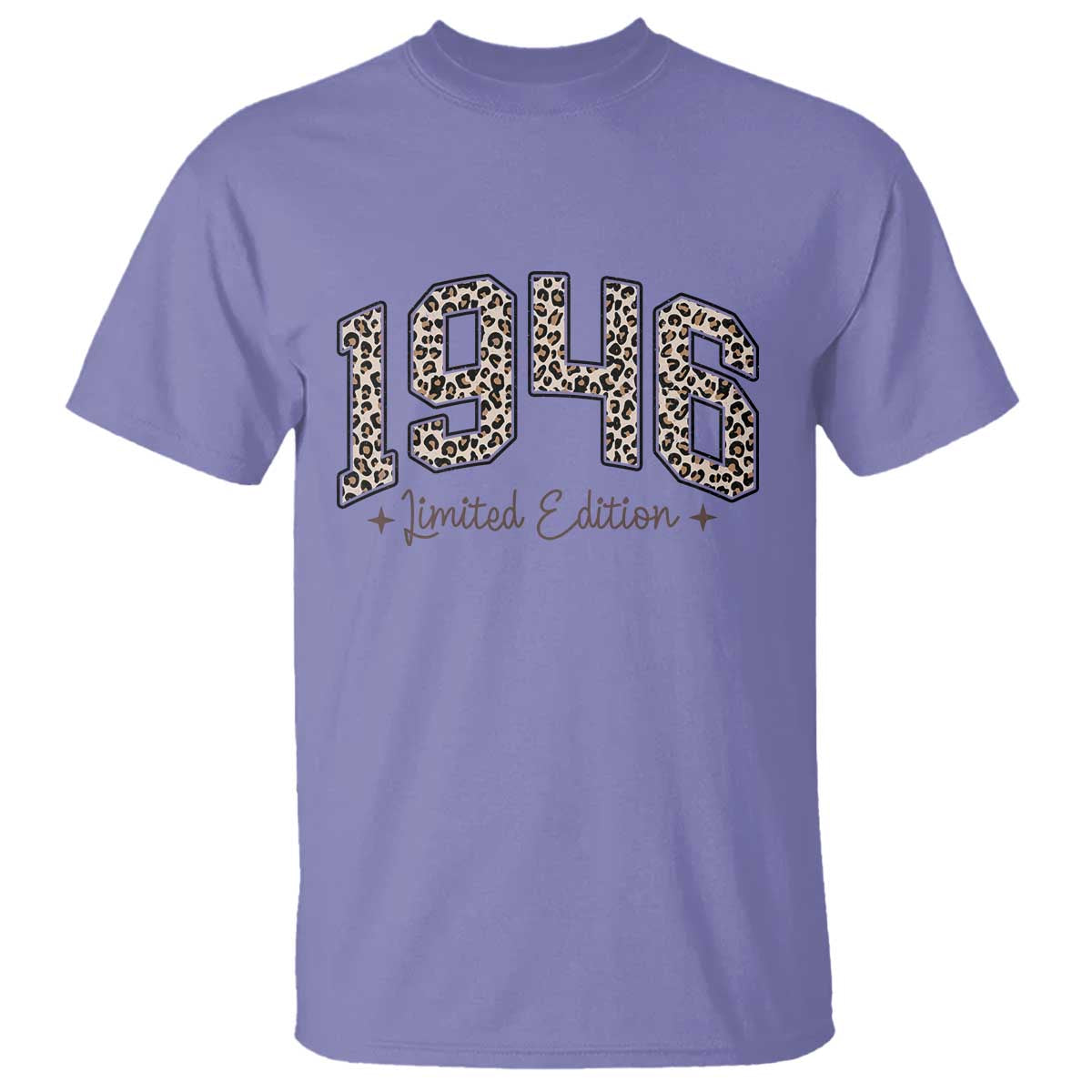 1946 Retro Birthday T Shirt 80 Year Old Leopard 80th Birthday Gifts For Women