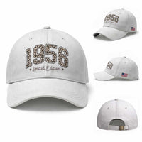 1956 Retro Birthday Baseball Cap 70 Year Old Leopard 70th Birthday Gifts For Women