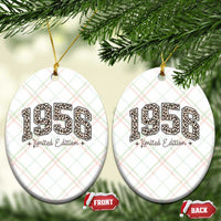 1956 Retro Birthday Ceramic Ornament 70 Year Old Leopard 70th Birthday Gifts For Women