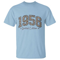 1956 Retro Birthday T Shirt 70 Year Old Leopard 70th Birthday Gifts For Women