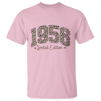 1956 Retro Birthday T Shirt 70 Year Old Leopard 70th Birthday Gifts For Women
