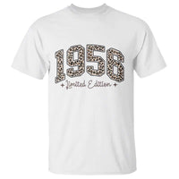 1956 Retro Birthday T Shirt 70 Year Old Leopard 70th Birthday Gifts For Women