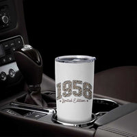 1956 Retro Birthday Tumbler Cup 70 Year Old Leopard 70th Birthday Gifts For Women