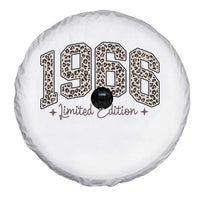1966 Retro Birthday Spare Tire Cover 60 Year Old Leopard 60th Birthday Gifts For Women