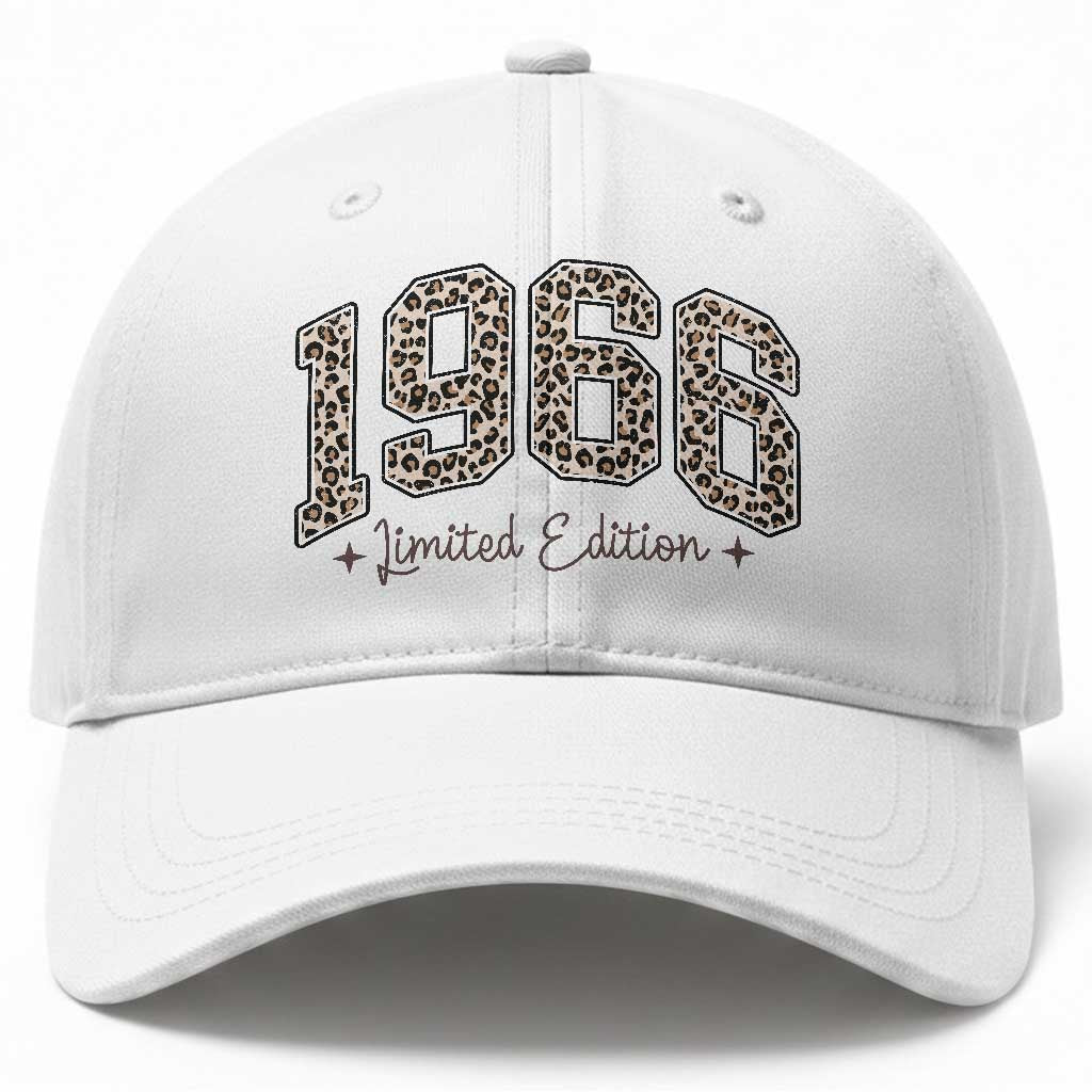 1966 Retro Birthday Baseball Cap 60 Year Old Leopard 60th Birthday Gifts For Women