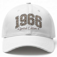 1966 Retro Birthday Baseball Cap 60 Year Old Leopard 60th Birthday Gifts For Women