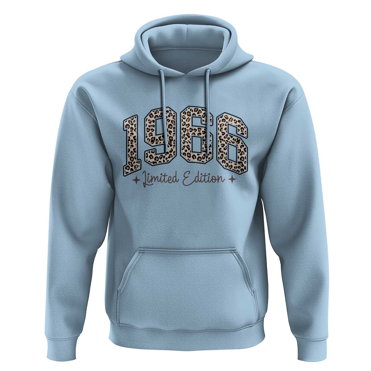1966 Retro Birthday Hoodie 60 Year Old Leopard 60th Birthday Gifts For Women