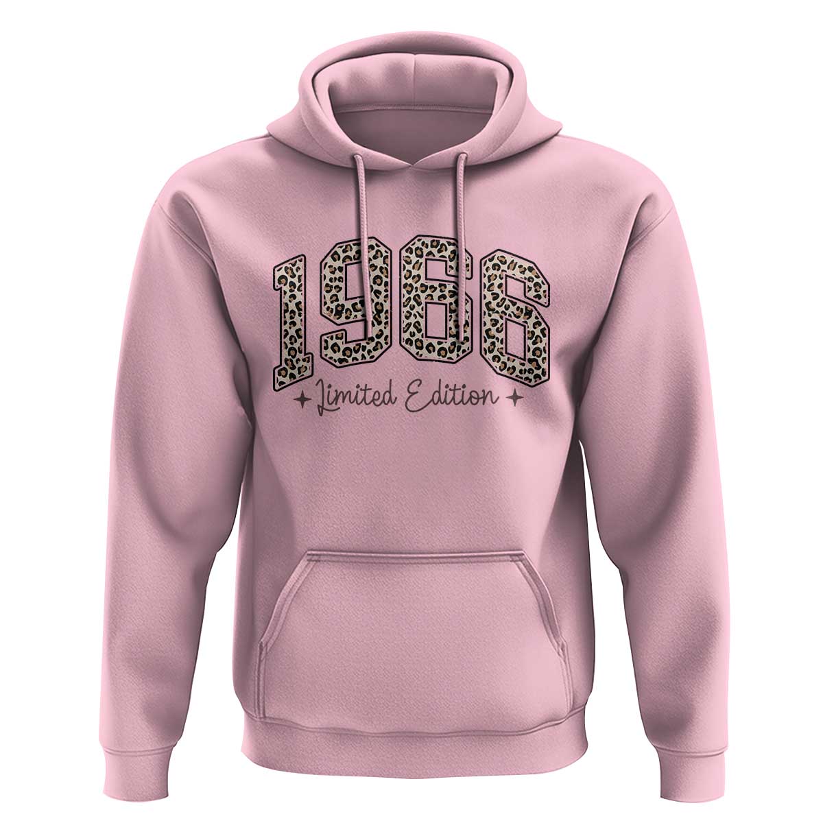 1966 Retro Birthday Hoodie 60 Year Old Leopard 60th Birthday Gifts For Women