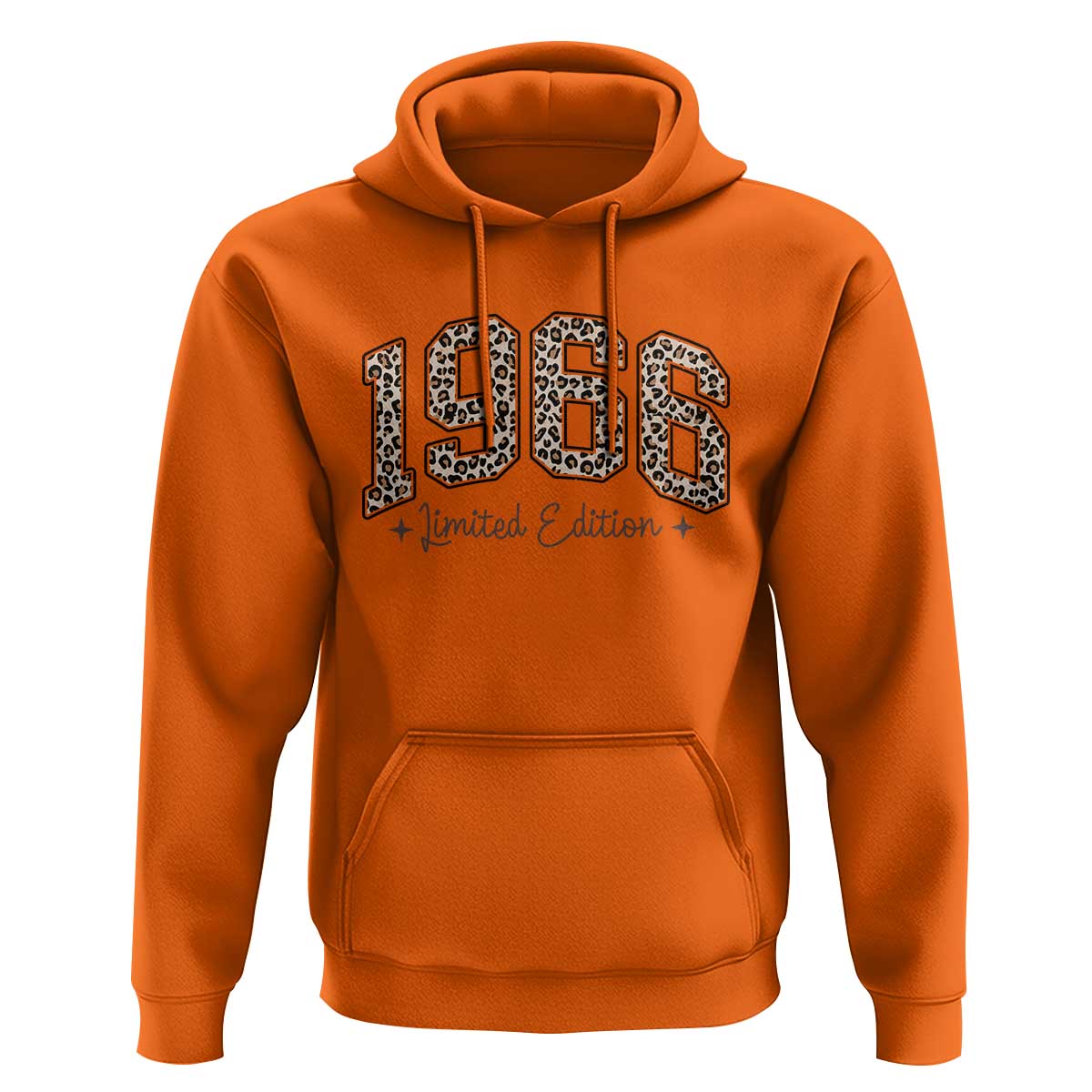 1966 Retro Birthday Hoodie 60 Year Old Leopard 60th Birthday Gifts For Women