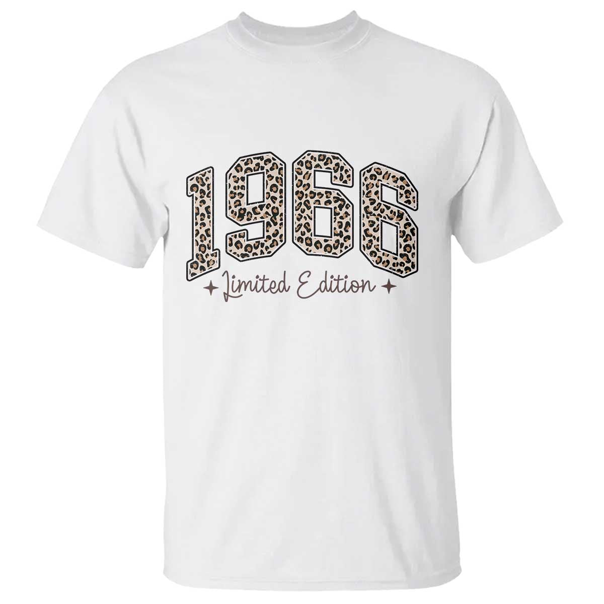 1966 Retro Birthday T Shirt 60 Year Old Leopard 60th Birthday Gifts For Women