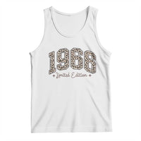 1966 Retro Birthday Tank Top 60 Year Old Leopard 60th Birthday Gifts For Women