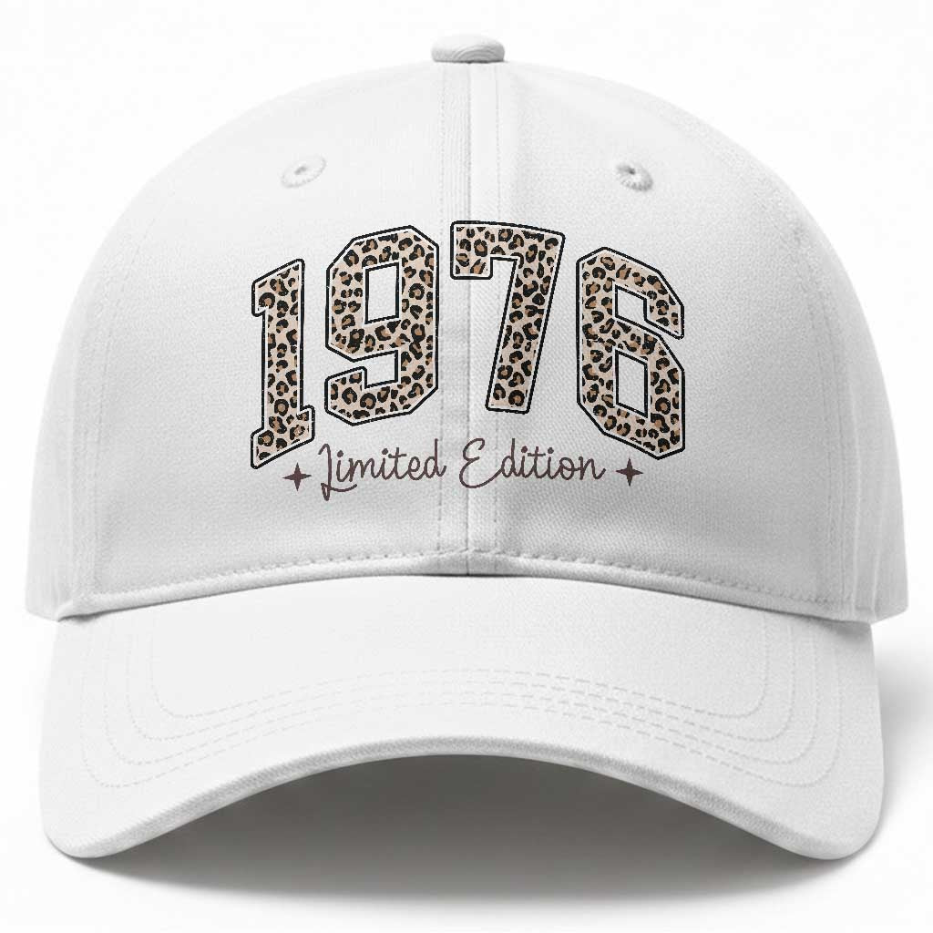 1976 Retro Birthday Baseball Cap 50 Year Old Leopard 50th Birthday Gifts For Women