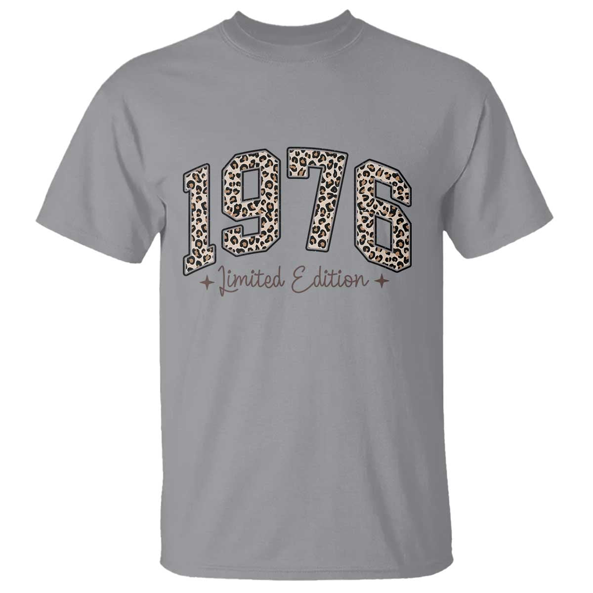 1976 Retro Birthday T Shirt 50 Year Old Leopard 50th Birthday Gifts For Women