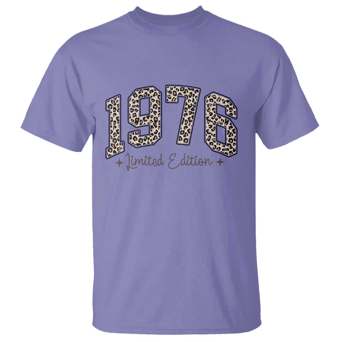 1976 Retro Birthday T Shirt 50 Year Old Leopard 50th Birthday Gifts For Women