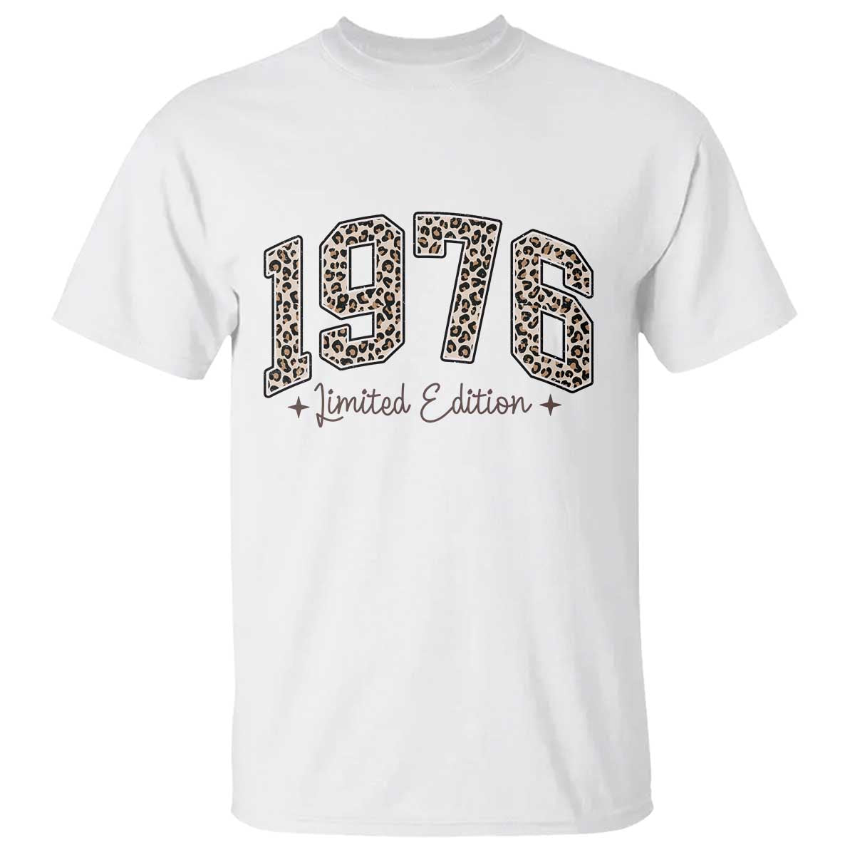 1976 Retro Birthday T Shirt 50 Year Old Leopard 50th Birthday Gifts For Women