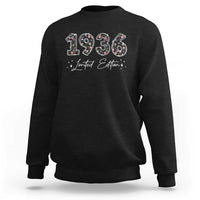 90th Birthday Sweatshirt Floral 1936 90 Year Old Birthday Gifts For Women
