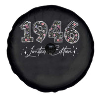 80th Birthday Spare Tire Cover Floral 1946 80 Year Old Birthday Gifts For Women