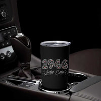 80th Birthday Tumbler Cup Floral 1946 80 Year Old Birthday Gifts For Women